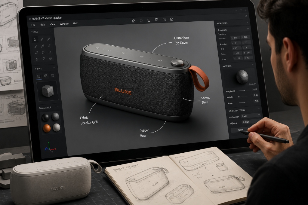 3D Product Visualization & CGI Studio Renderings