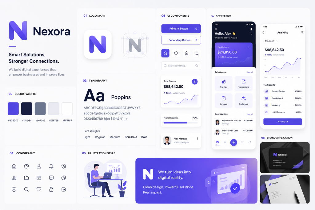UI Brand Systems & Digital Component Kits