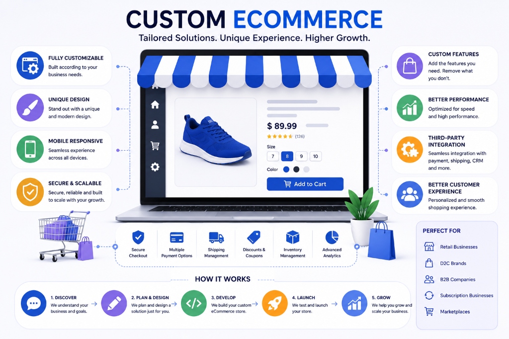 Custom E-Commerce Store Platform Architecture